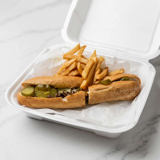Steak & Cheese Sub.